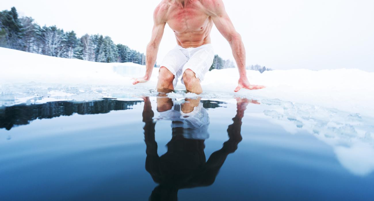 Hoe het nemen van een koud bad je spiergroei kan beïnvloeden